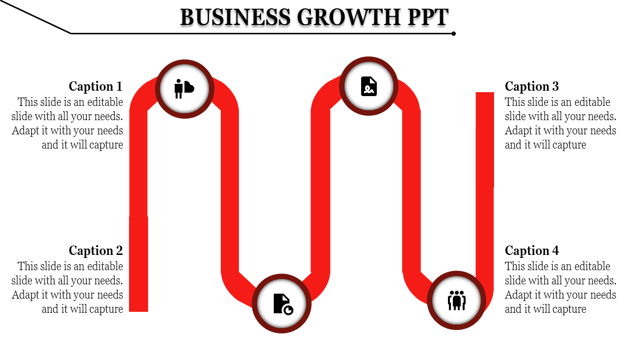 Creative Business Growth PPT Templates Presentation